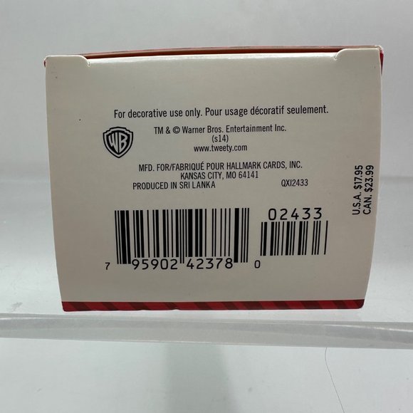 Hallmark Keepsake Ornament Tweety Looney Tunes Weady for Christmas Deck the Hall - Picture 13 of 13